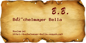 Büchelmayer Bella névjegykártya